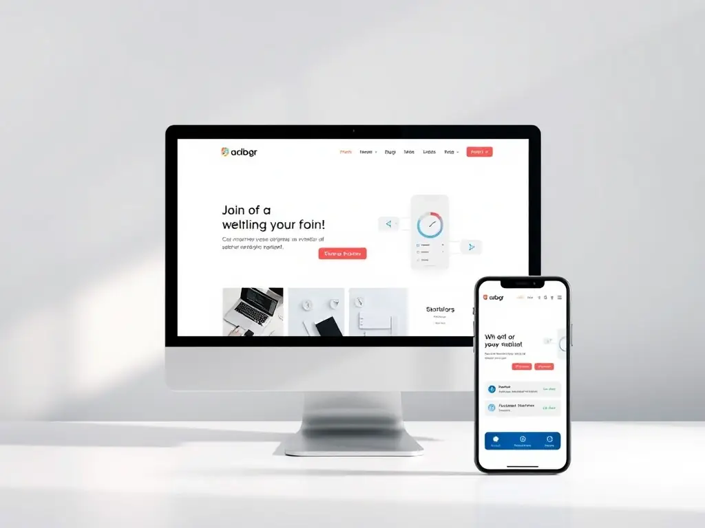 A clean, modern website design showcasing a user-friendly interface with intuitive navigation, reflecting Trent Wyman's expertise in creating engaging digital experiences.