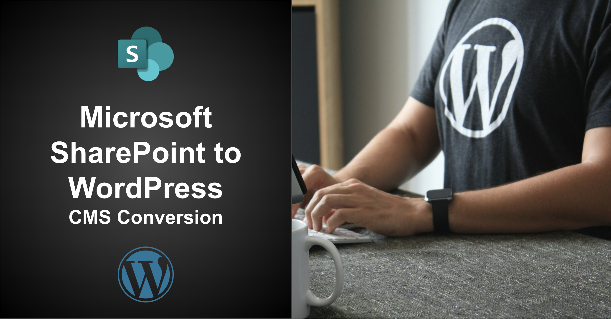 SharePoint to WordPress CMS Conversion