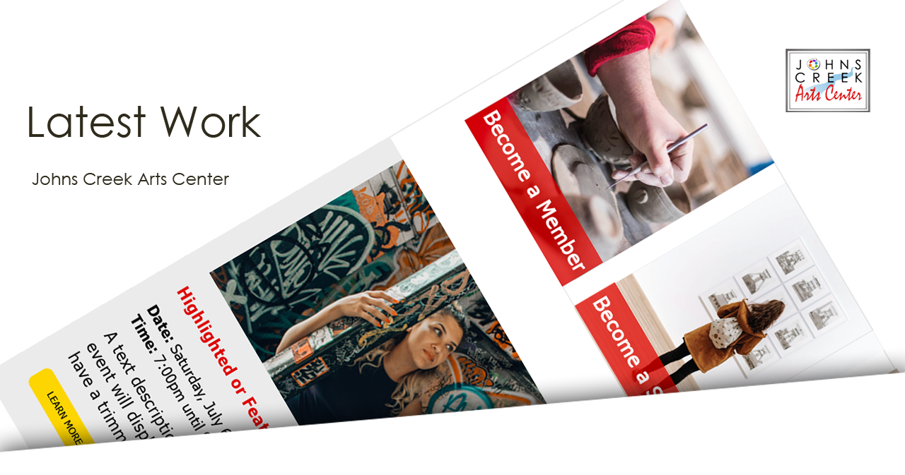 Johns Creek Arts Center screenshot example