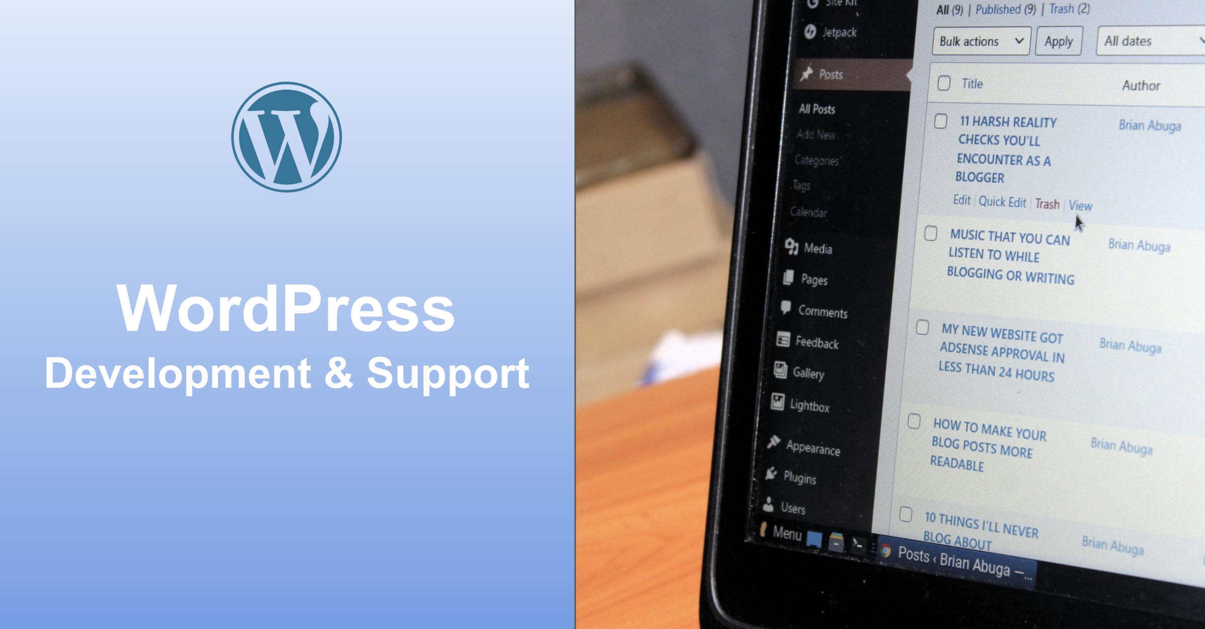 WordPress Development & Support